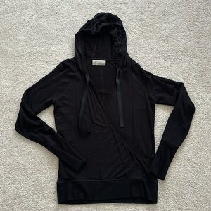 Athleta knit hooded pullover